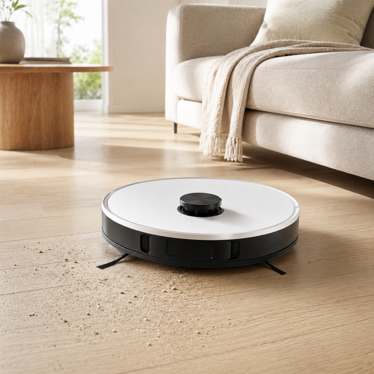 AI Smart Robot Vacuum | Precision Navigation & Powerful Cleaning